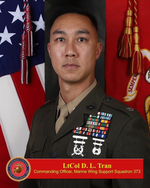 Lieutenant Colonel David L. Tran > 3rd Marine Aircraft Wing > Biography