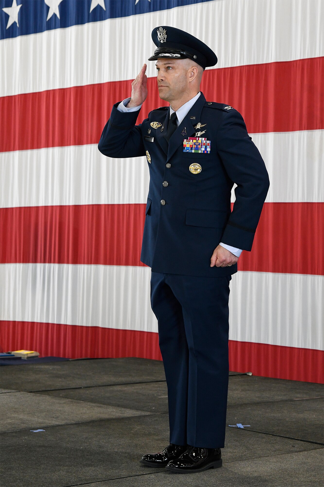 Warakomski's first salute