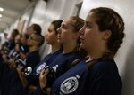 The U.S. Coast Guard Academy welcomes two hundred and ninety-one young women and men to the Class of 2025 for Day One, June 28, 2021. Day One marks the start of Swab Summer, an intensive seven-week program that prepares students for military and Academy life. (U.S. Coast Guard photo by Cmdr. Krystyn Pecora)