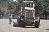 471st Engineer Company troop projects at Fort Hunter Liggett