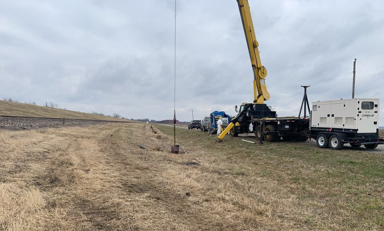 Congratulations to Memphis District project delivery team members for their recent work and efforts towards rehabilitating 128 existing relief wells just south of Cape Girardeau, Missouri. The contract was awarded to Kinder Brothers Excavating, Inc. on Sept. 16, 2020, for $1,547,550.