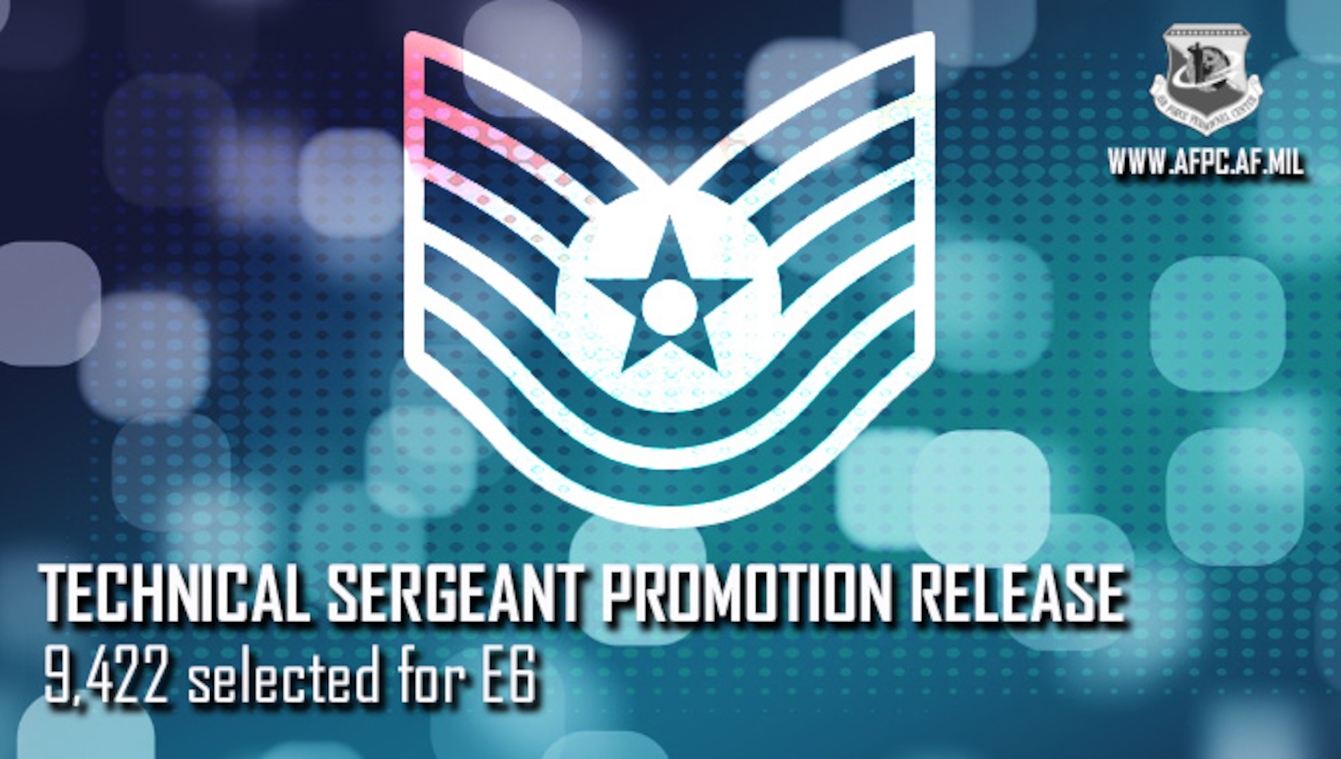 Air Force releases technical sergeant/21E6 promotion cycle statistics