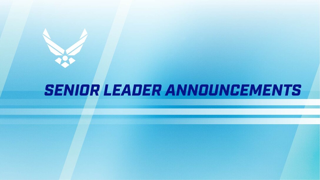 Senior Leader Announcement