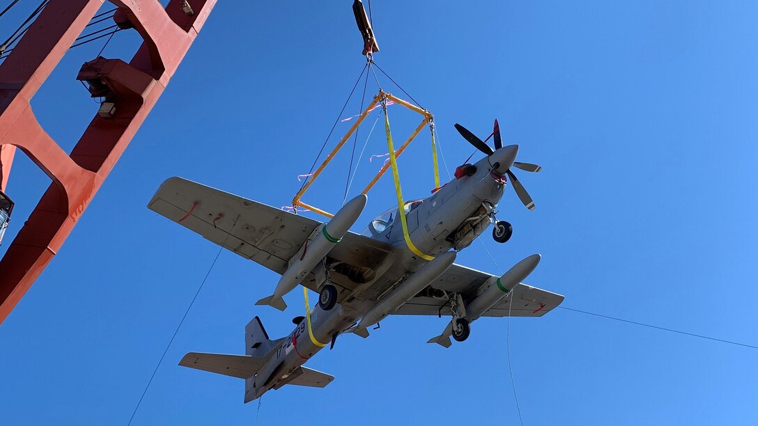 DLA Distribution Norfolk upload aircraft for Afghanistan Air Force