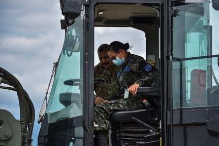 Honduran Air Force maintainers attend 612th ABS partnerships building event