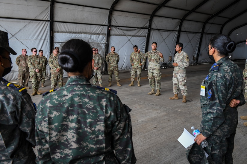 Honduran Air Force maintainers attend 612th ABS partnerships building event