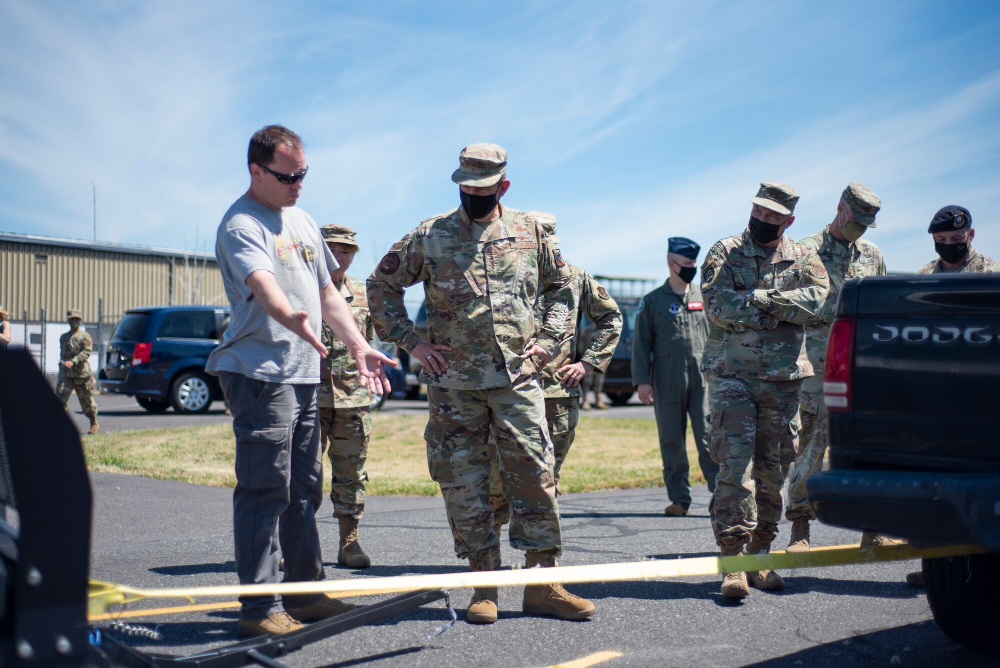 Director of the Air National Guard visits Portland ANG Base