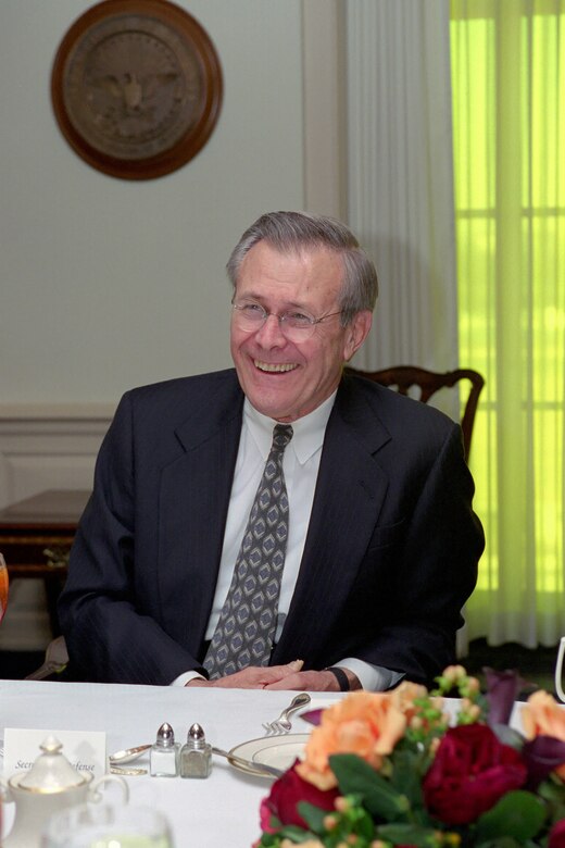 Defense Secretary Donald H. Rumsfeld
