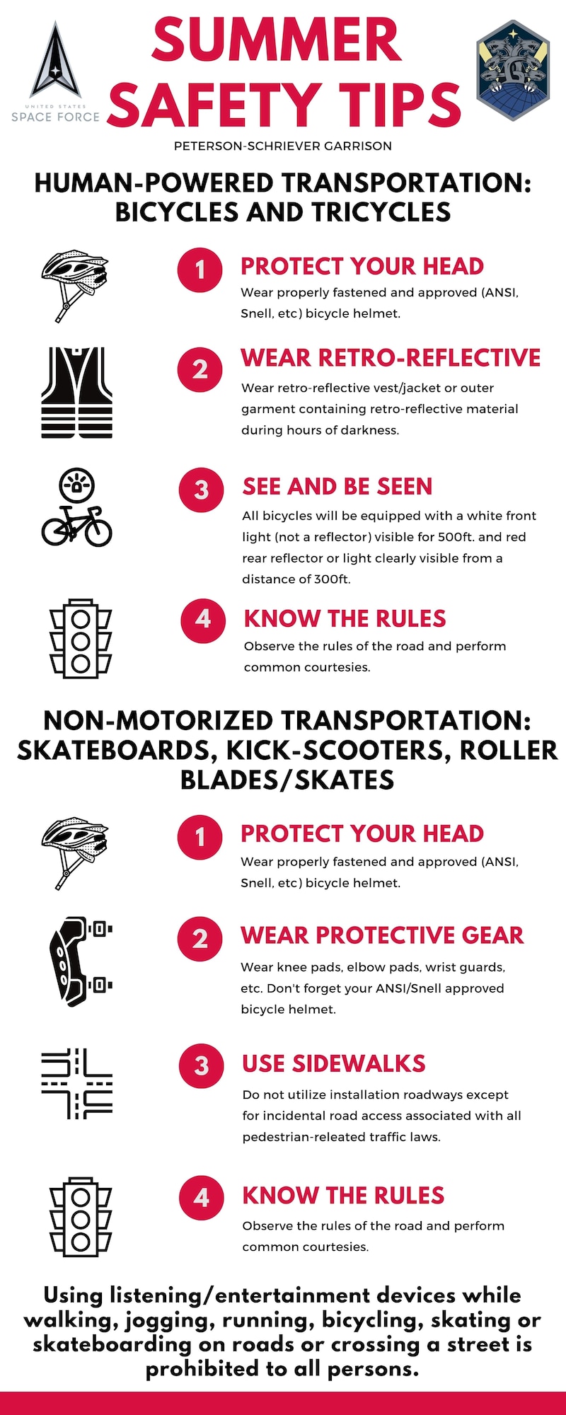 Summer Safety Tips graphic