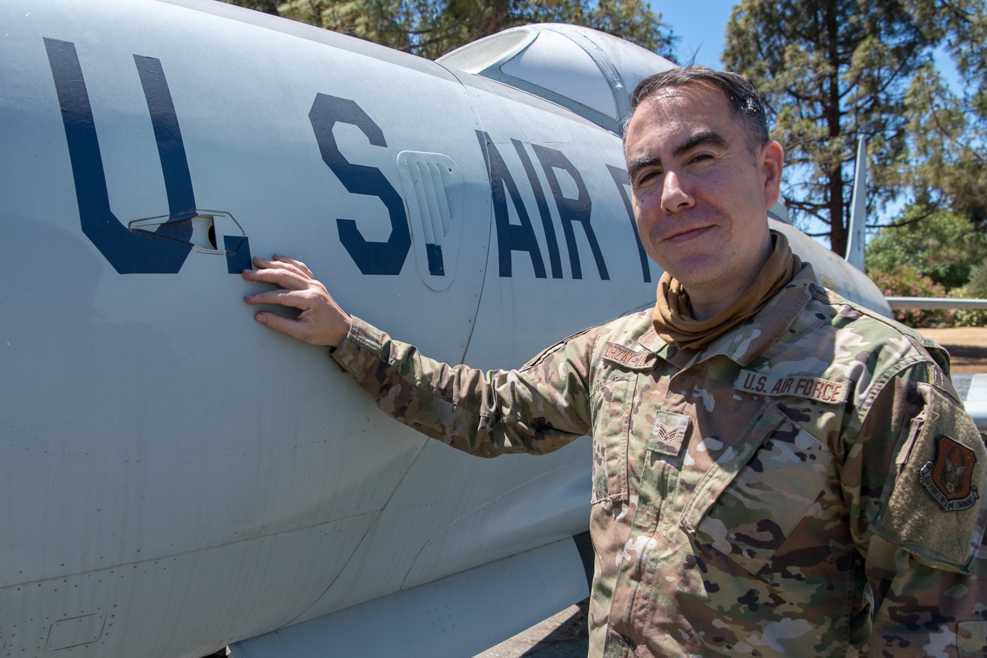 A feature airman story on Senior Airman Javier Urzay.