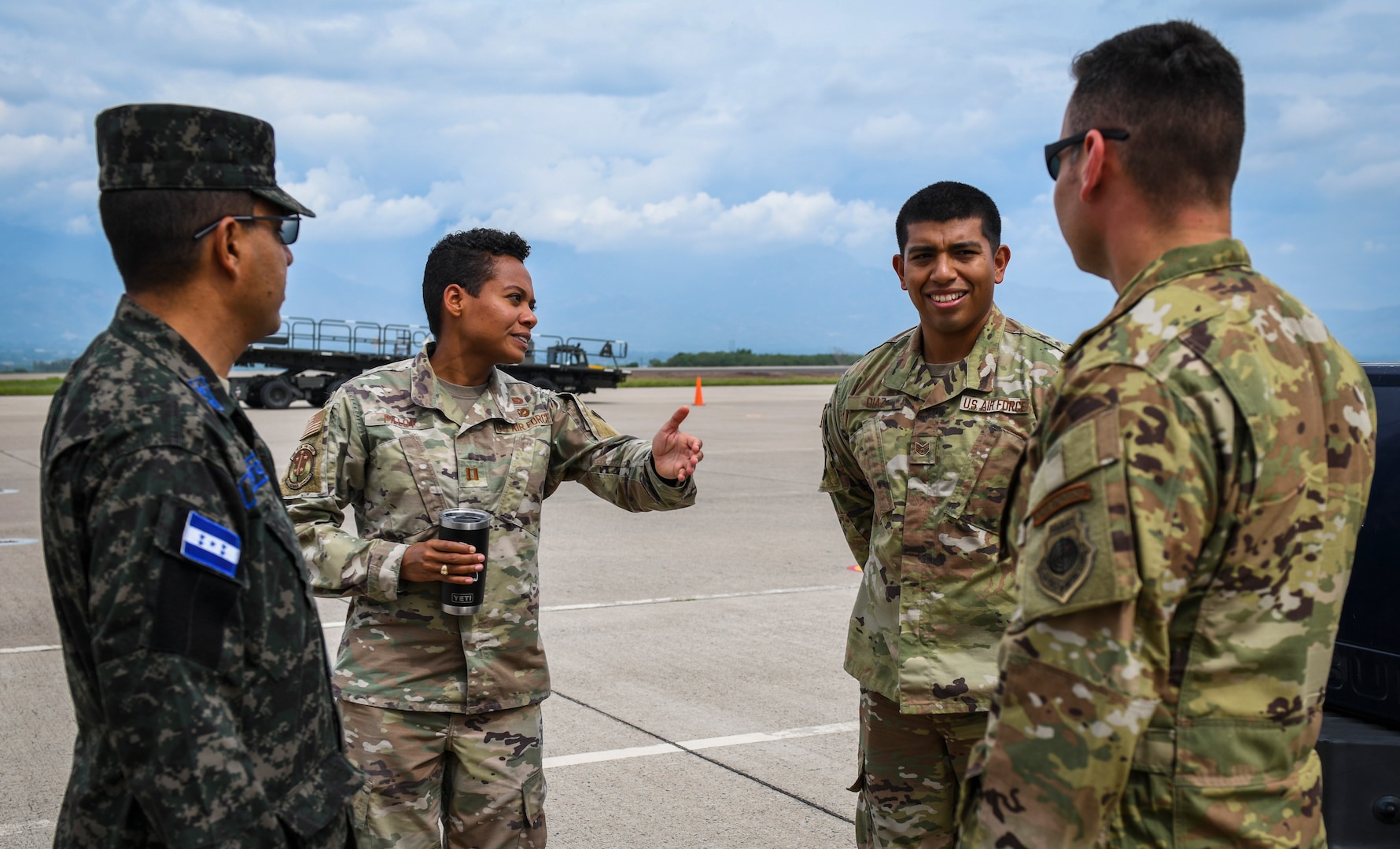 Honduran Air Force maintainers attend 612th ABS partnerships building event