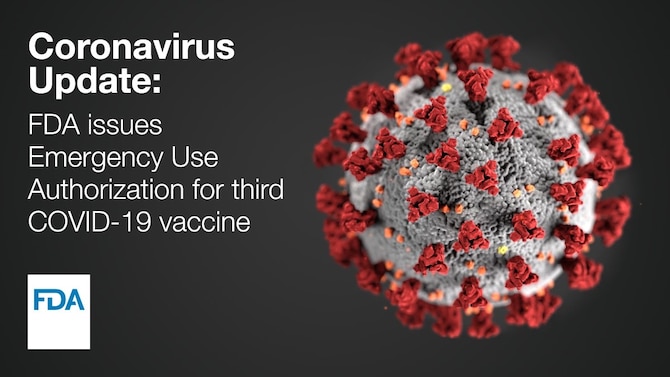 Image of coronavirus art with text.
