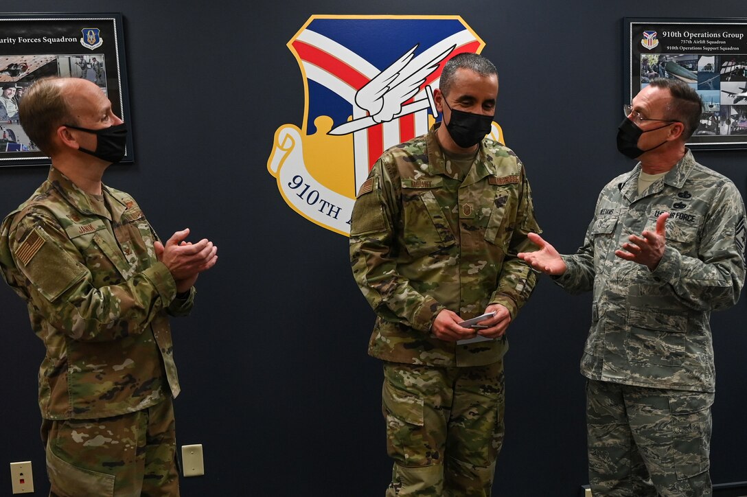 Wing leaders announced the Airmen of the Year awards during the wing’s unit training assembly, Feb. 6, 2021.