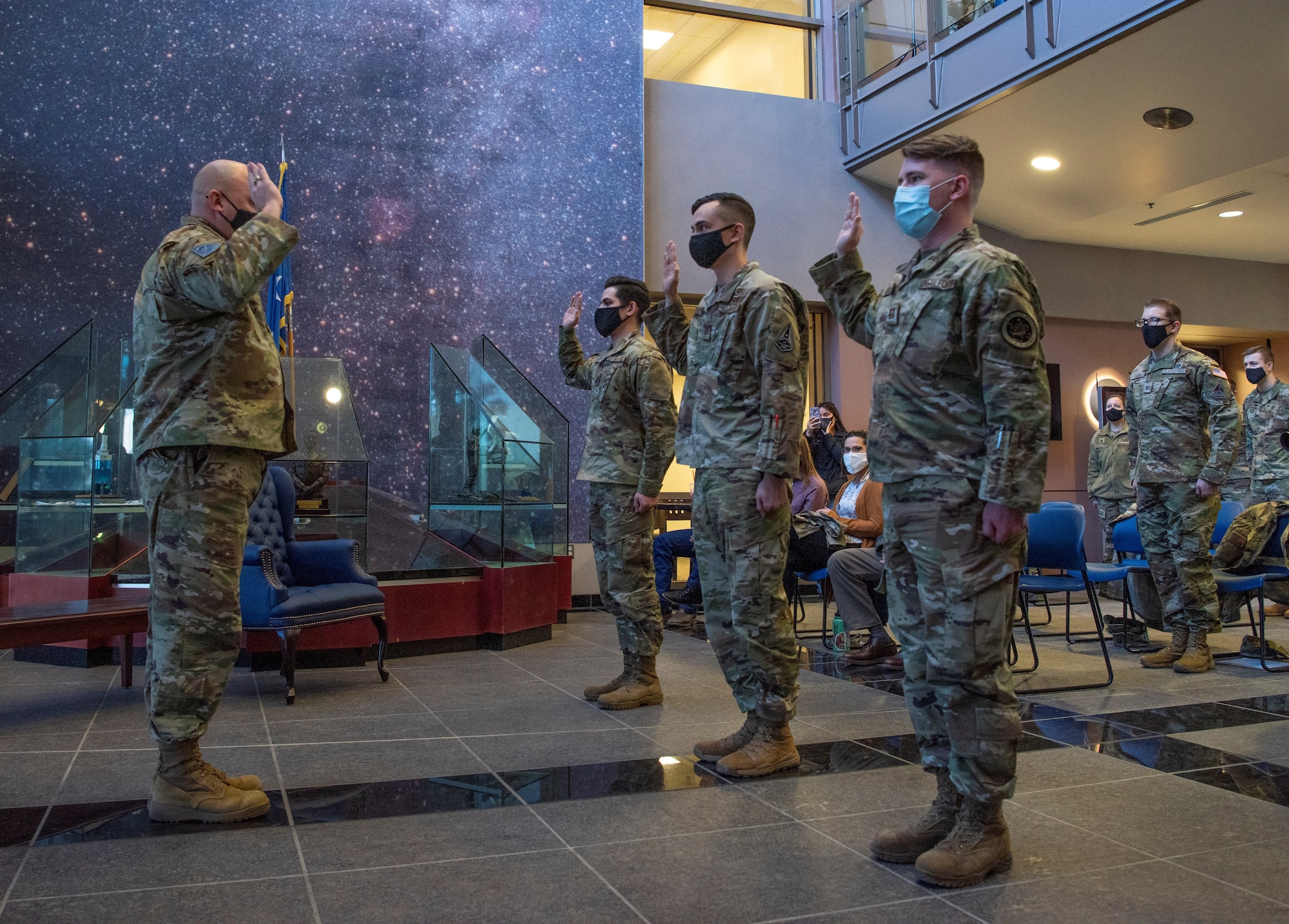Space Delta 7 transfers five Airmen into USSF