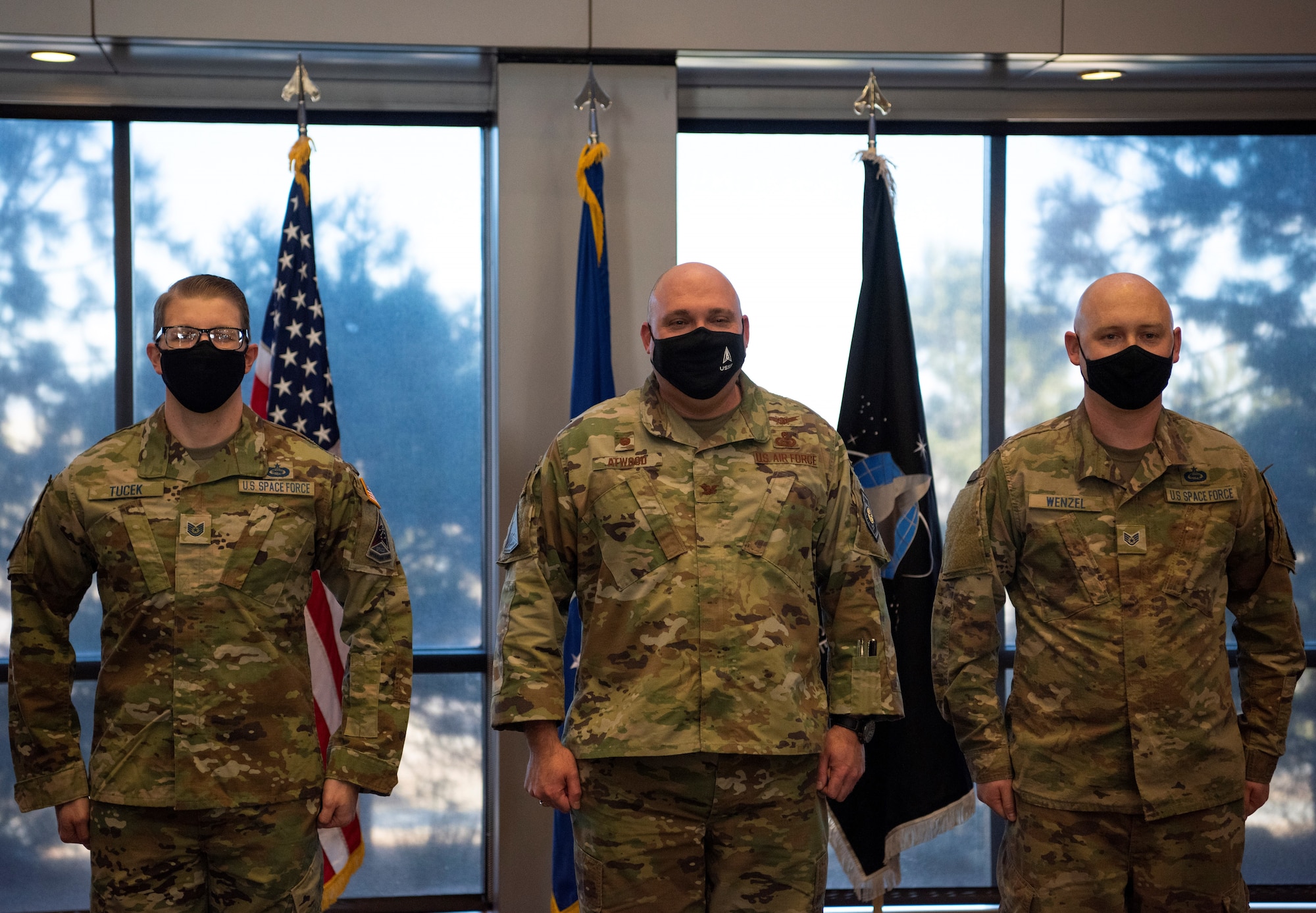 Space Delta 7 transfers five Airmen into USSF