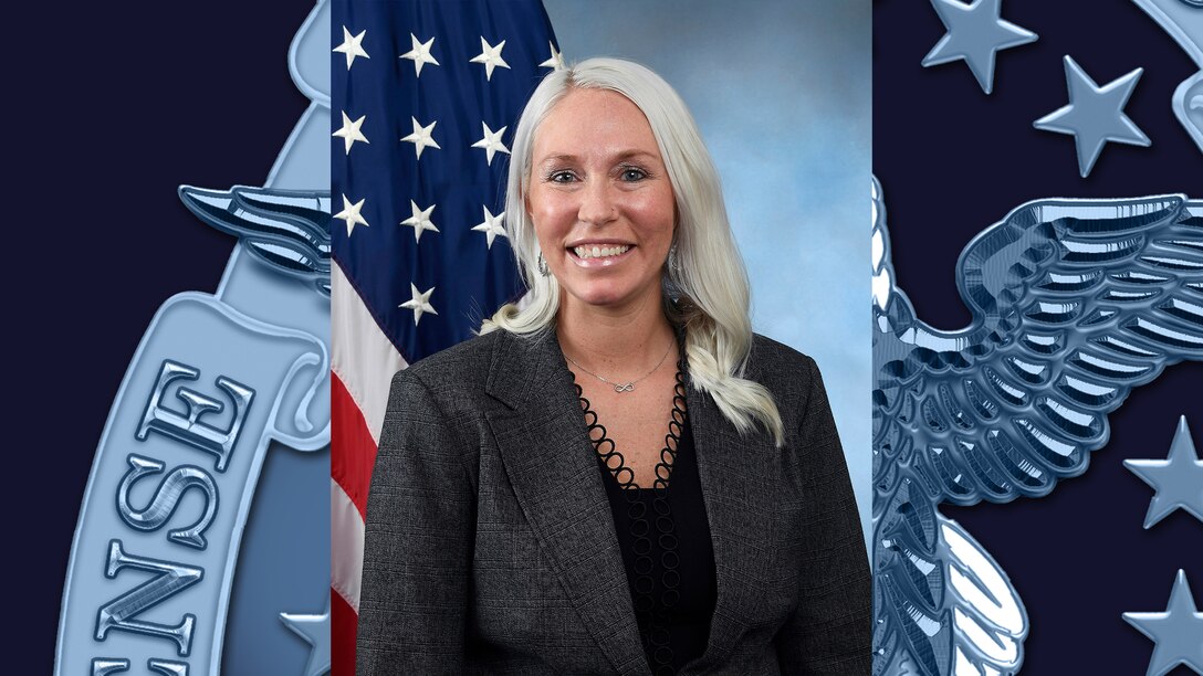 Official photo over a blue background