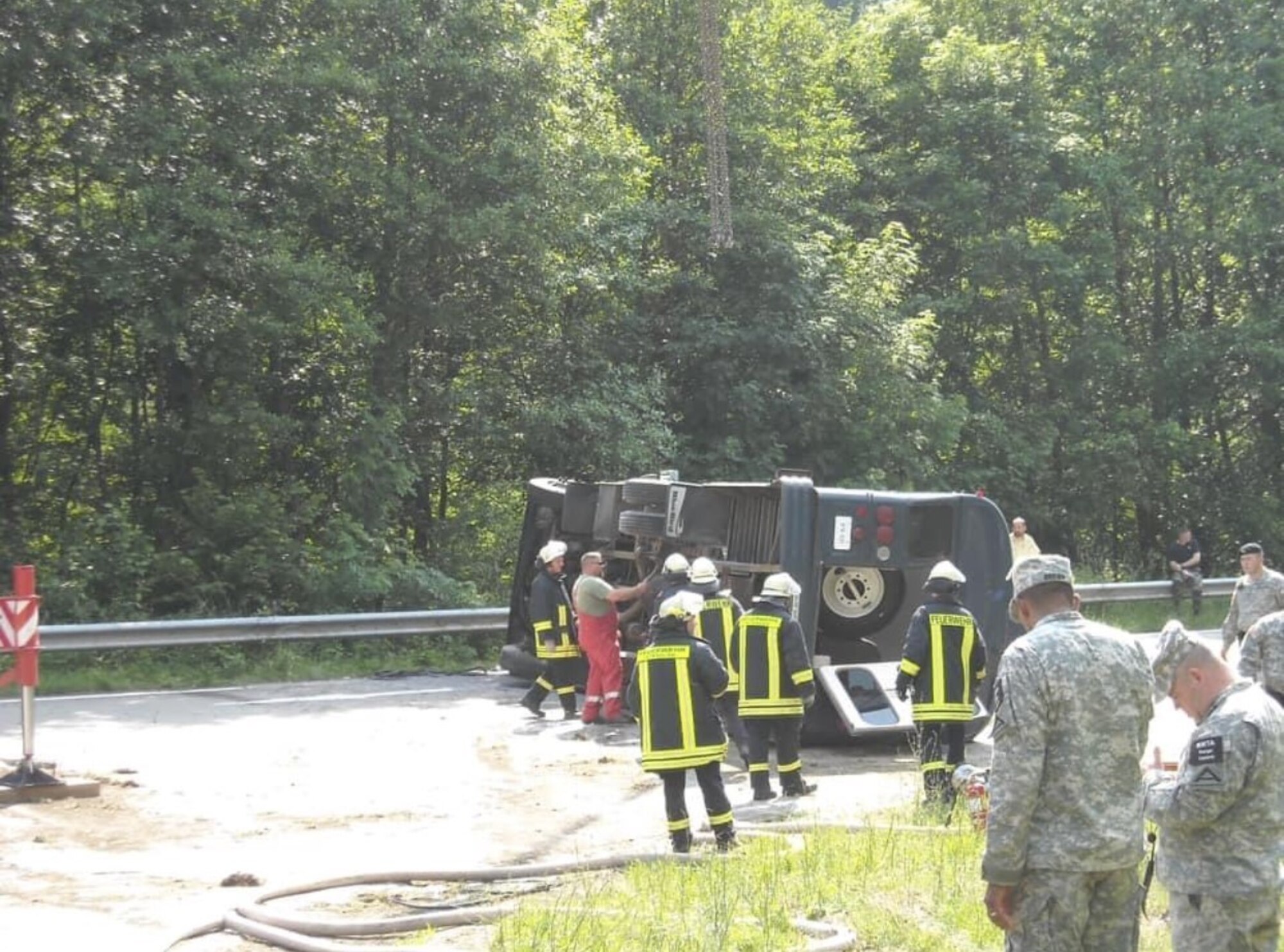A bus accident