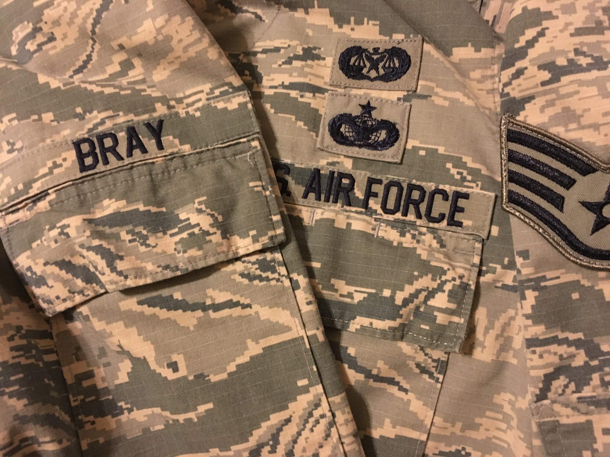 An Air Force uniform