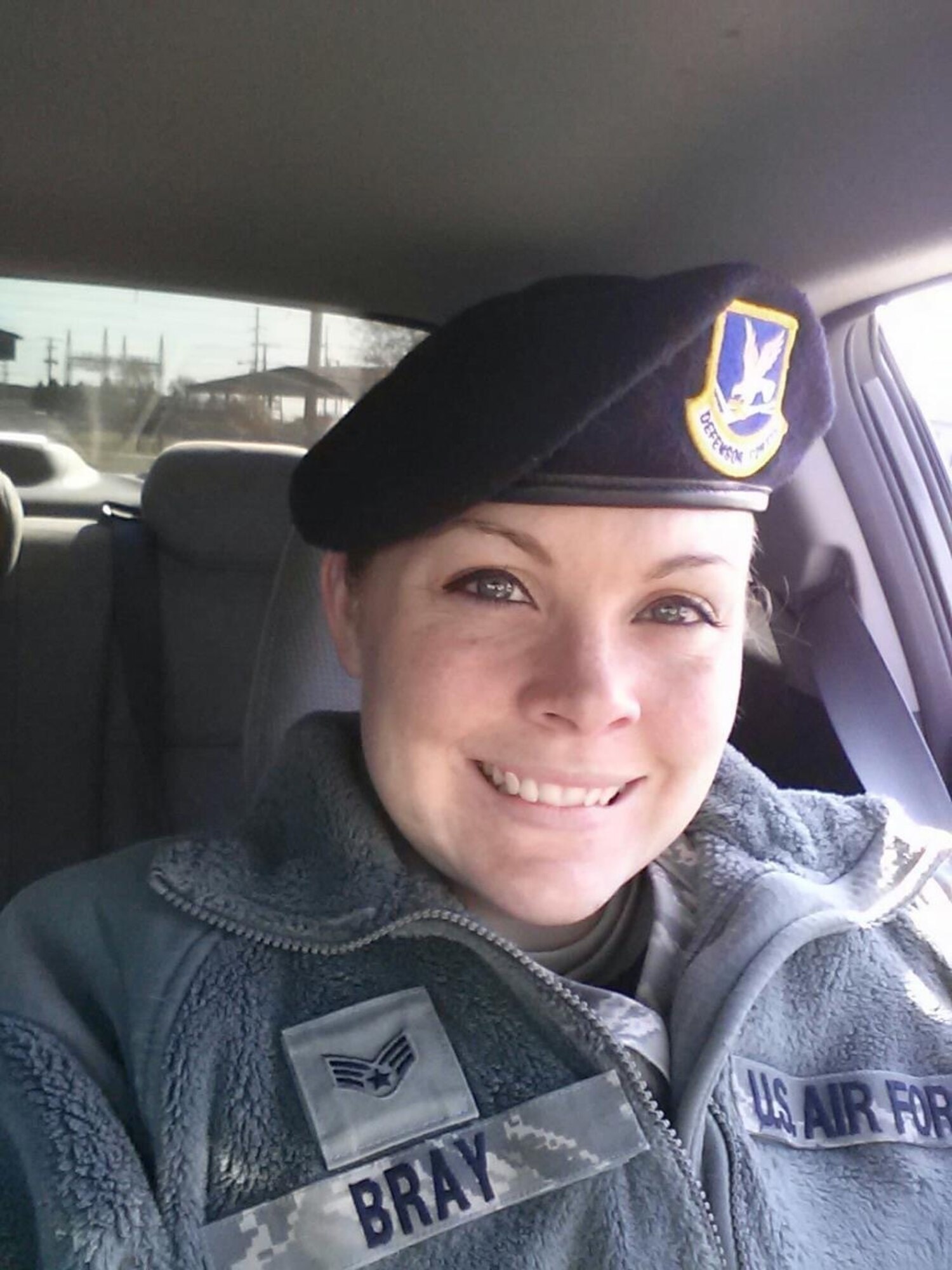 A person poses for a photo