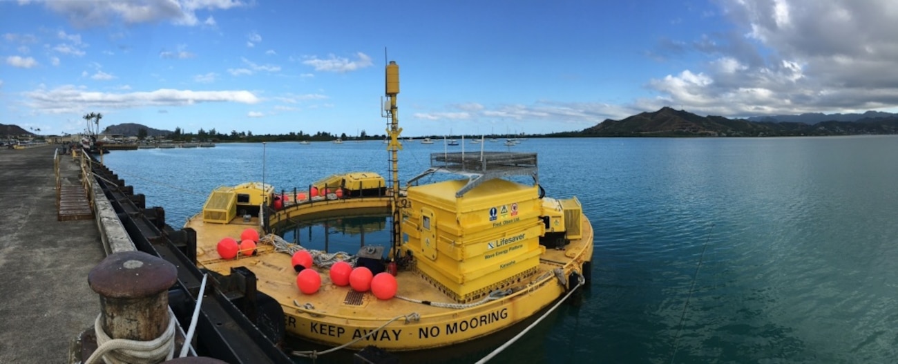 NAVFAC EXWC oversees deployment of Wave Energy Conversion device