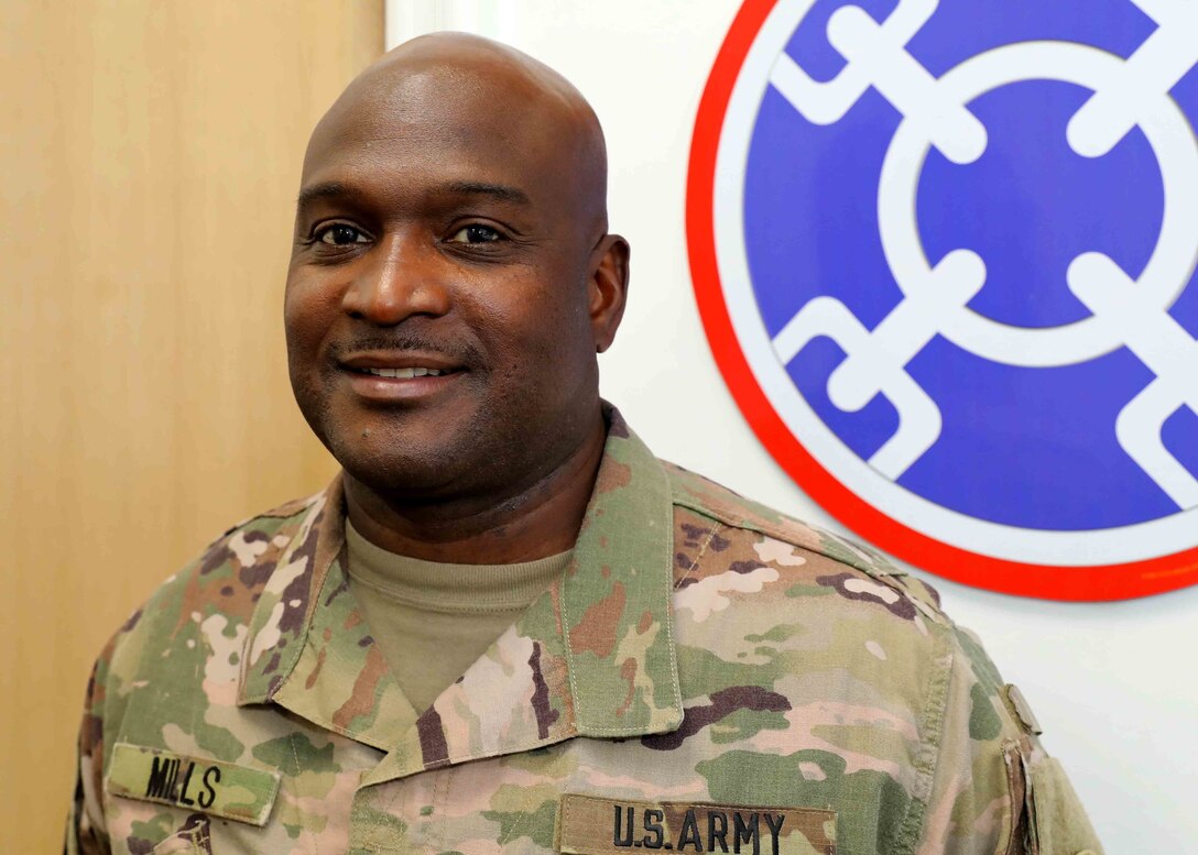 Army Reserve Chief Warrant Officer Denrick Mills, an air mobility warrant officer deployed to Camp Arifjan, Kuwait, with the 310th Sustainment Command (Expeditionary), said his favorite Black History story is the Triple Nickel “smokejumpers.” In 1945, the all-black 555th Airborne Infantry Battalion was ordered to Oregon to fight forest fires started by nature and by incendiary-bearing balloons sent into West Coast forests by the Japanese. “They used this airborne unit to jump in an put the fire out—that’s how the smokejumpers started,” he said.