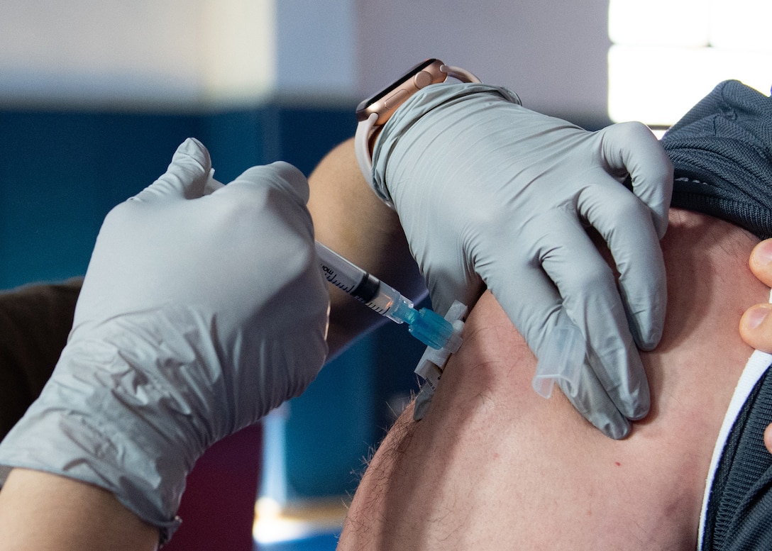 31 FW Airmen receive second Moderna COVID-19 vaccine