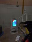 A projector is used as an accessory to the Shaft Taper Analysis Verification Evaluation (STAVE) System.