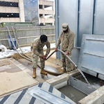 Members of the 730th Quartermaster Company and the 278th Armored Cavalry Regiment, Tennessee National Guard, provided water to St. Frances Hospital and Region 1 Health Medical Center in Memphis, Tenn., Feb. 18-25. Winter weather caused water main breaks throughout the area.