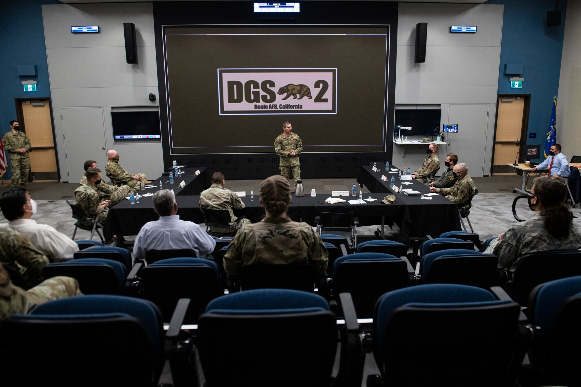 AFSOUTH leadership recognizes critical support from Beale Intelligence Airmen