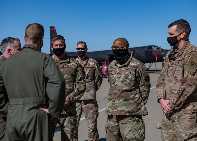 AFSOUTH leadership recognizes critical support from Beale Intelligence Airmen