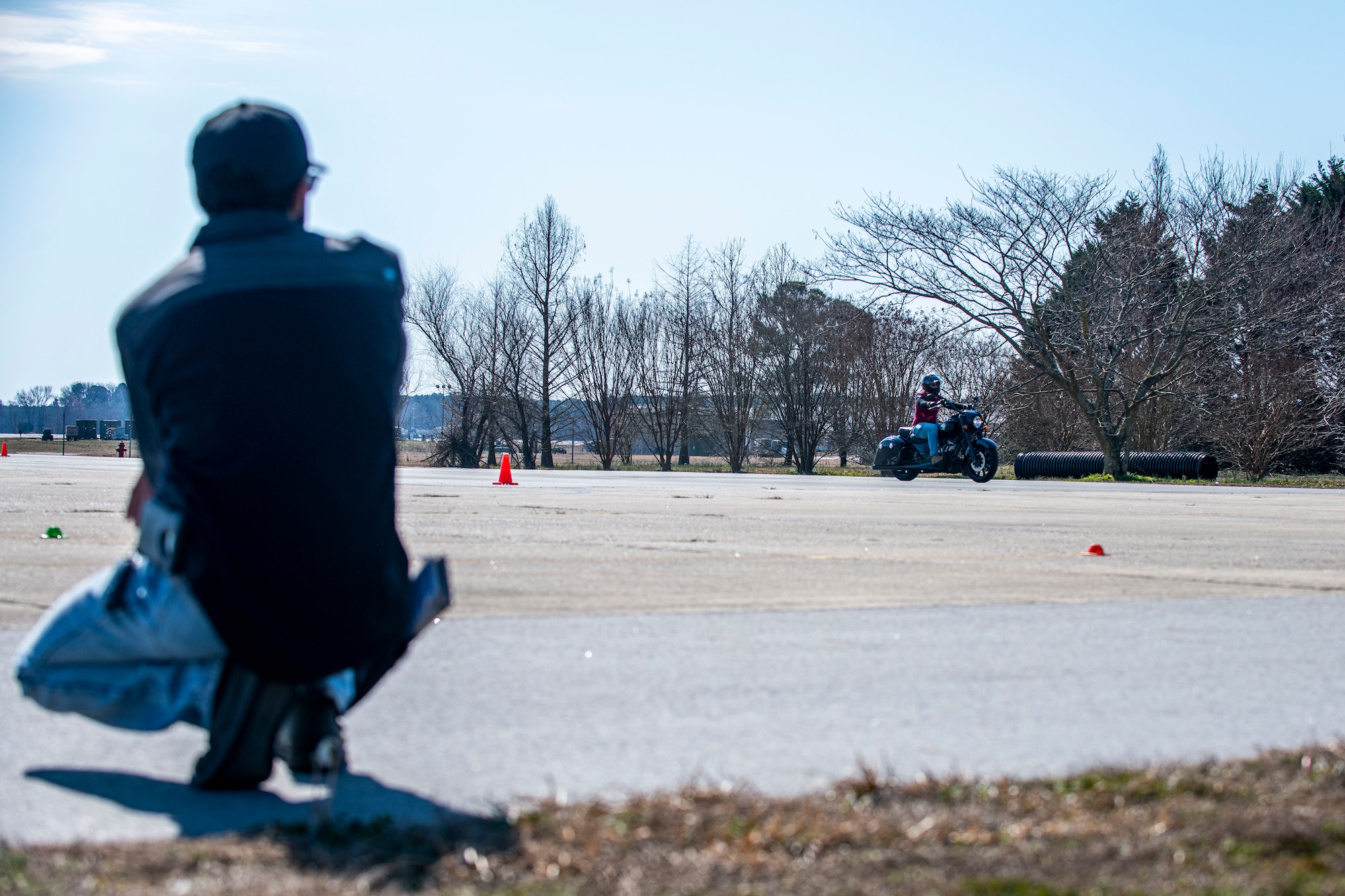 The 4th Fighter Wing safety office trains members across Seymour Johnson Air Force Base to become certified instructors for the Basic Riders Course.