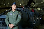 Alaska Air National Guard Capt. Timothy Lezama is an HH-60G Pave Hawk helicopter pilot with 210th Rescue Squadron. Lezama is a native of Parkland, Fla., and his parents emigrated from Trinidad and Tobago.
