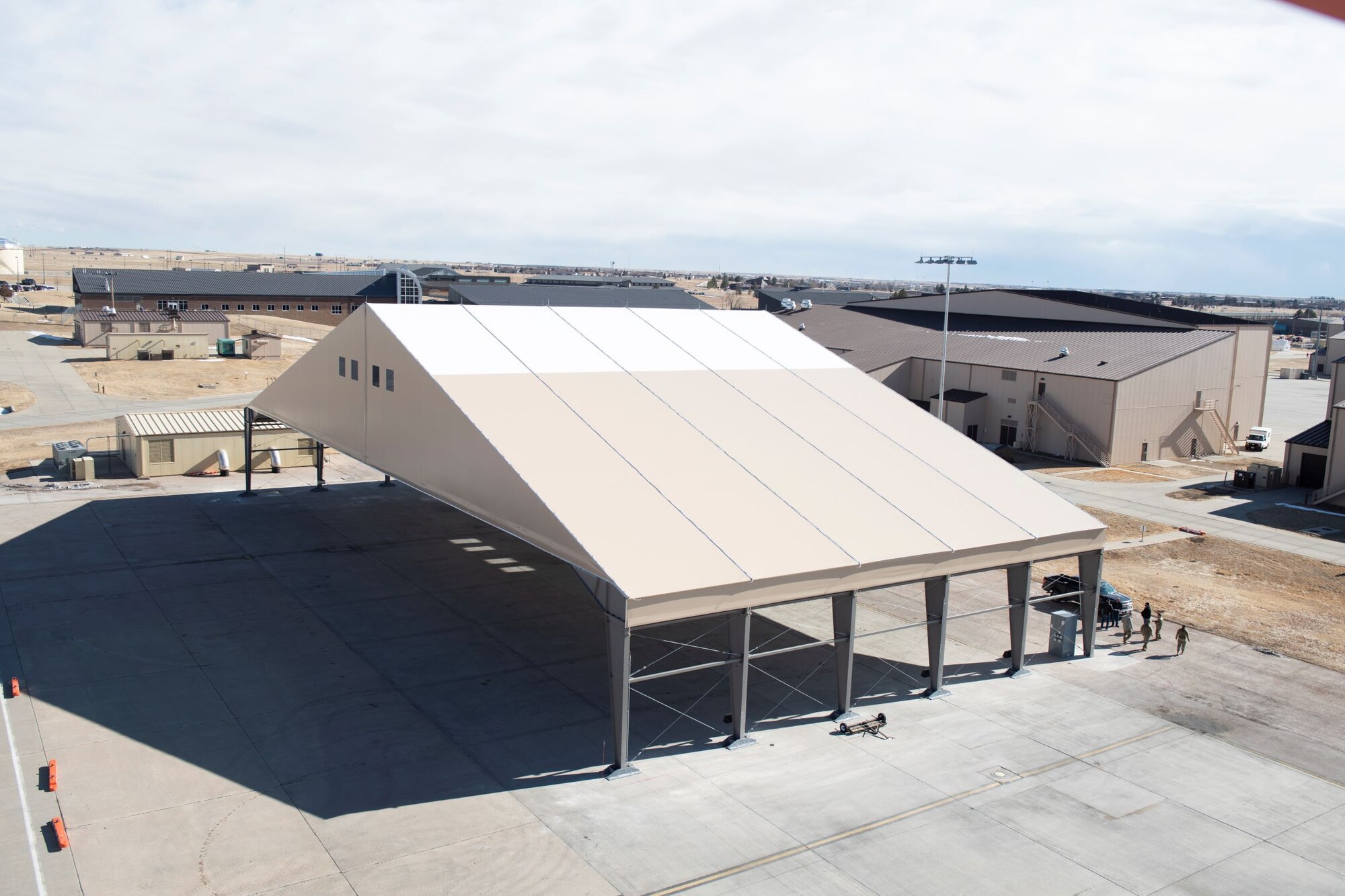 B-21 Raider Environmental Protection Shelter prototype