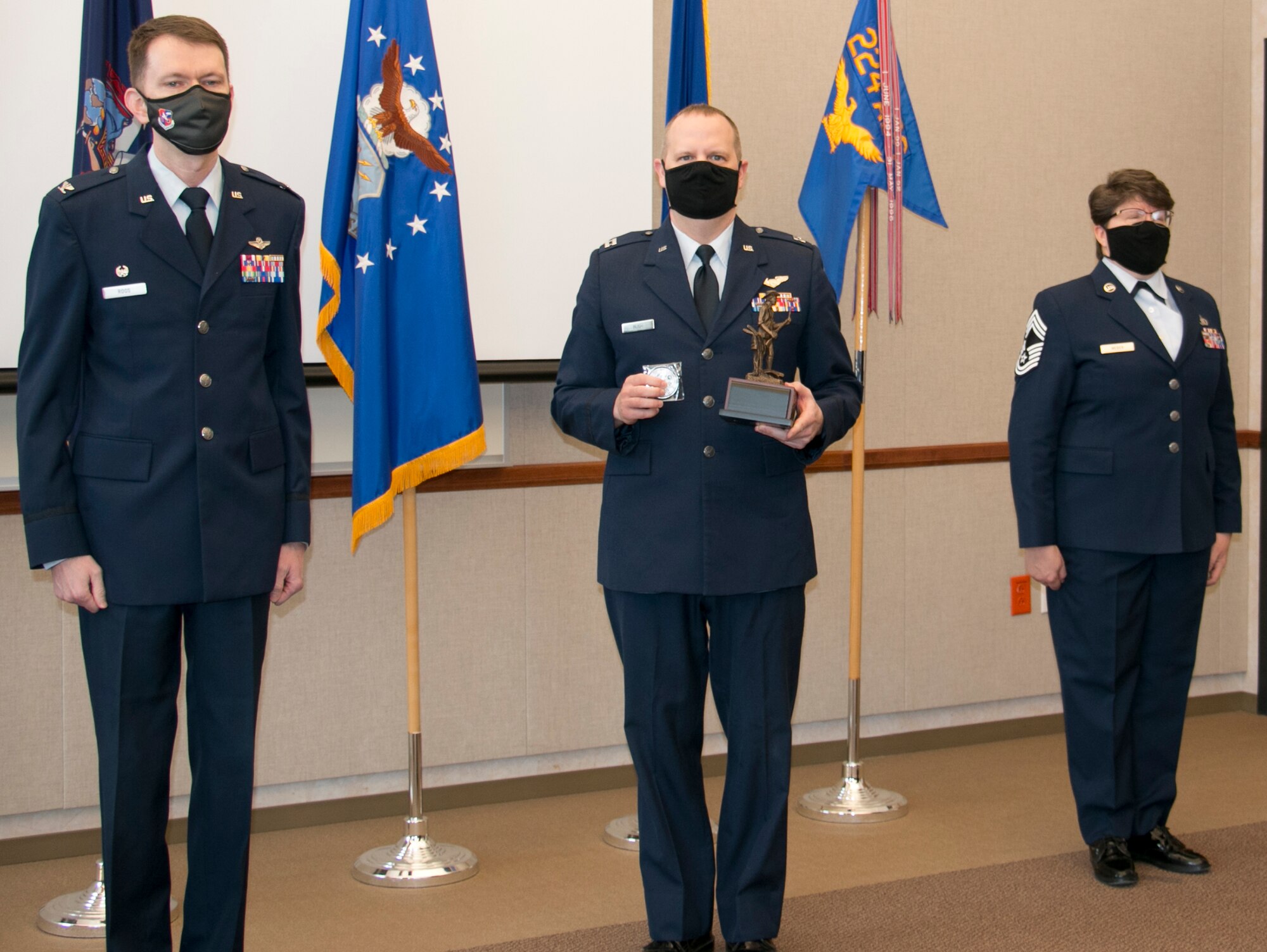 Bush is outstanding company grade officer