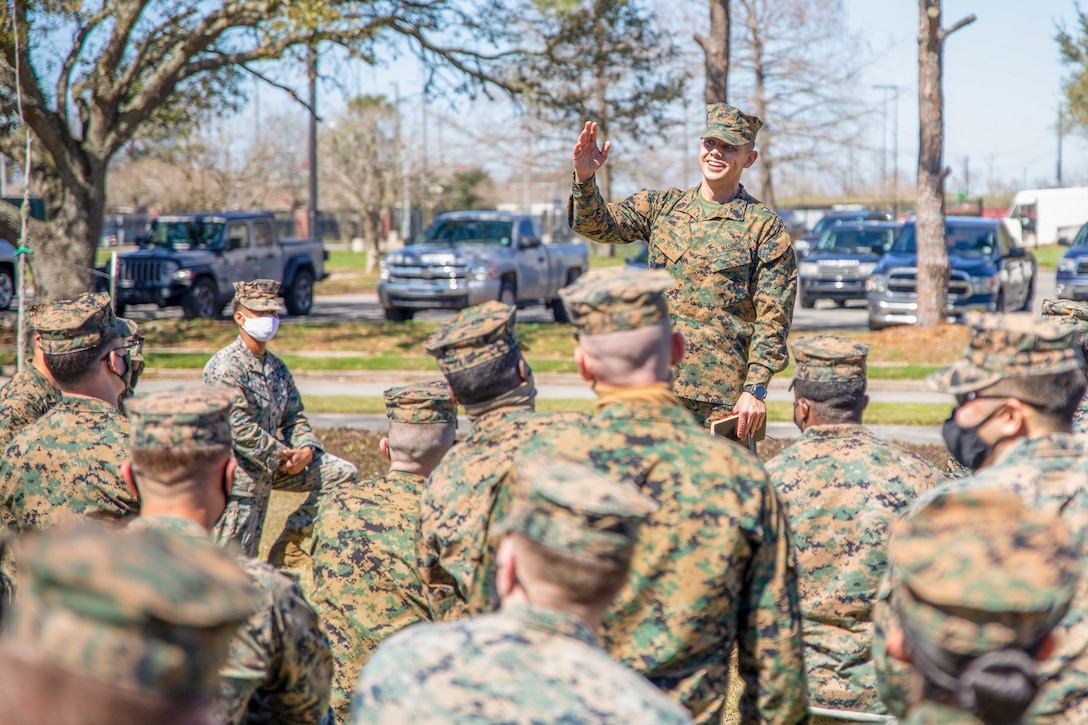 Sergeant Major Ruiz Builds Camaraderie with MFR Service Members