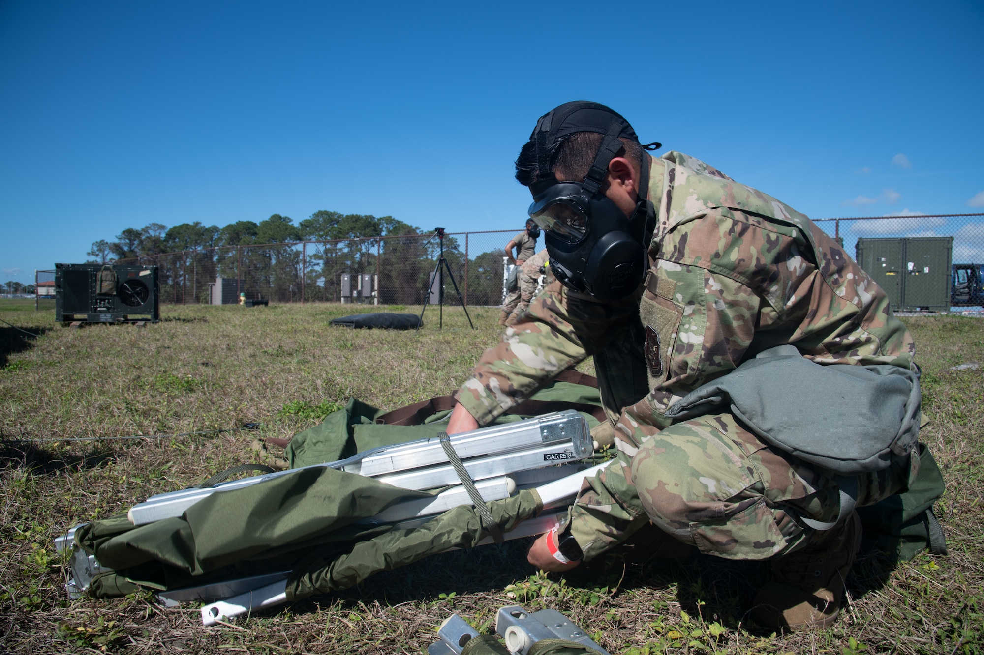 Dover Reserve Citizen Airman train at Patriot Sands 2021