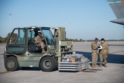 Dover Reserve Citizen Airman train at Patriot Sands 2021