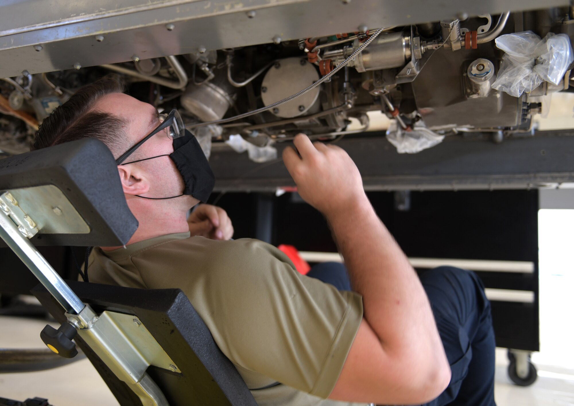 Photo of Airmen working