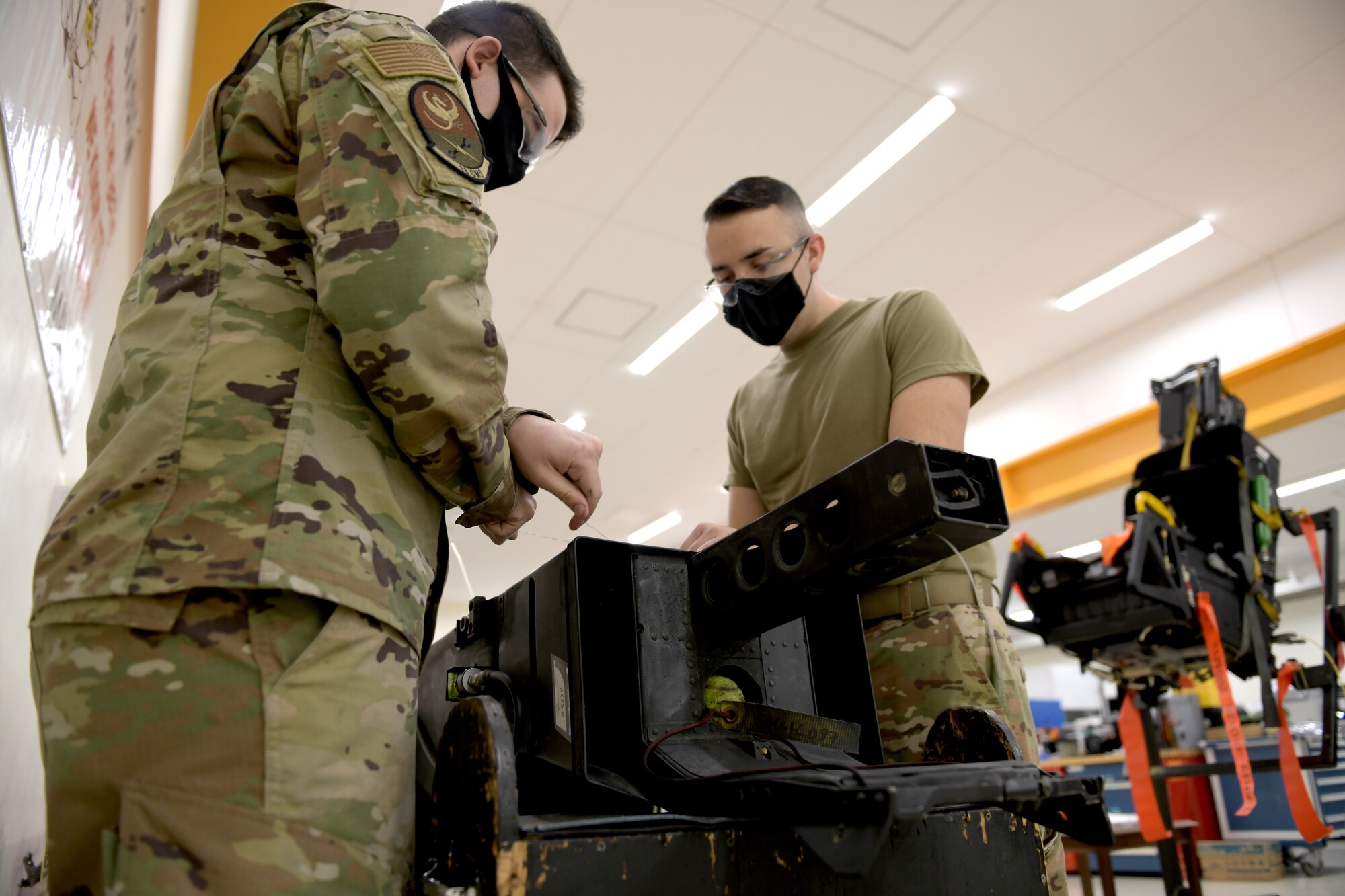 Photo of Airmen working