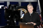 Army Gen. Paul M. Nakasone, U.S. Cyber Command commander and National Security Agency director, remarks on the complexities associated with working within cyberspace during the 2021 USCYBERCOM Legal Conference, March 3, 2021.