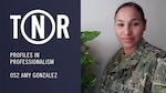 Operations Specialist 2nd Class Amy Gonzalez is keen on safety. It’s her number-one priority, whether wearing her Southwest uniform as a ramp agent, or when she dons her U.S. Navy working uniform. (U.S. Navy graphic by Mass Communication Specialist 2nd Class Raymond Maddocks)