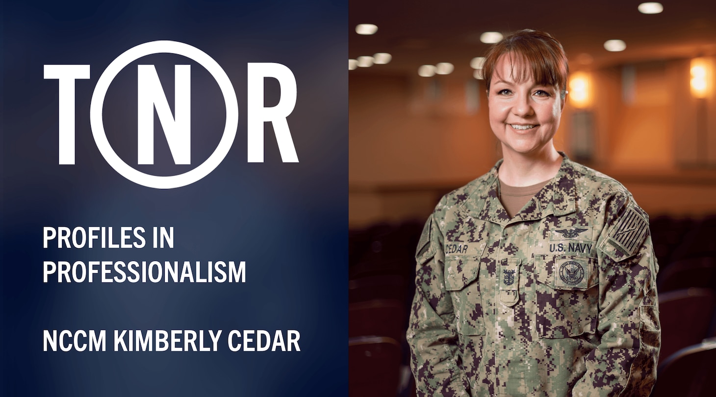 Now serving as Reserve Force Career Counselor at Commander, Navy Reserve Forces Command (CNRFC), Master Chief Navy Counselor Kimberly Cedar is responsible for training and mentoring all 250 career counselors across the Reserve force, while simultaneously serving as an inspiration to women at every leadership level.