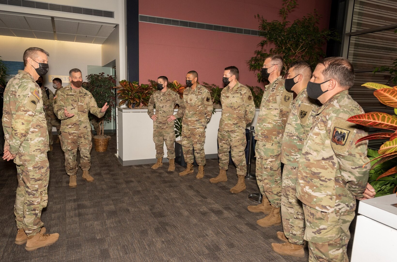 Air Force and Army officers