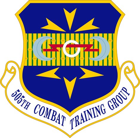 graphic of 505th Combat Training Group emblem