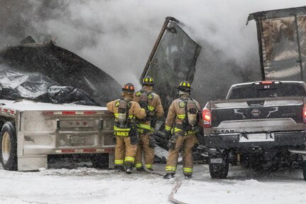 The Oklahoma Army National Guard in partnership with the Oklahoma Highway Patrol responded to severe weather conditions in Stranded Motorist Assistance Recovery Teams (SMART) made up of nearly 90 Soldiers. (U.S. Army National Guard photo by Pfc. Emily White)