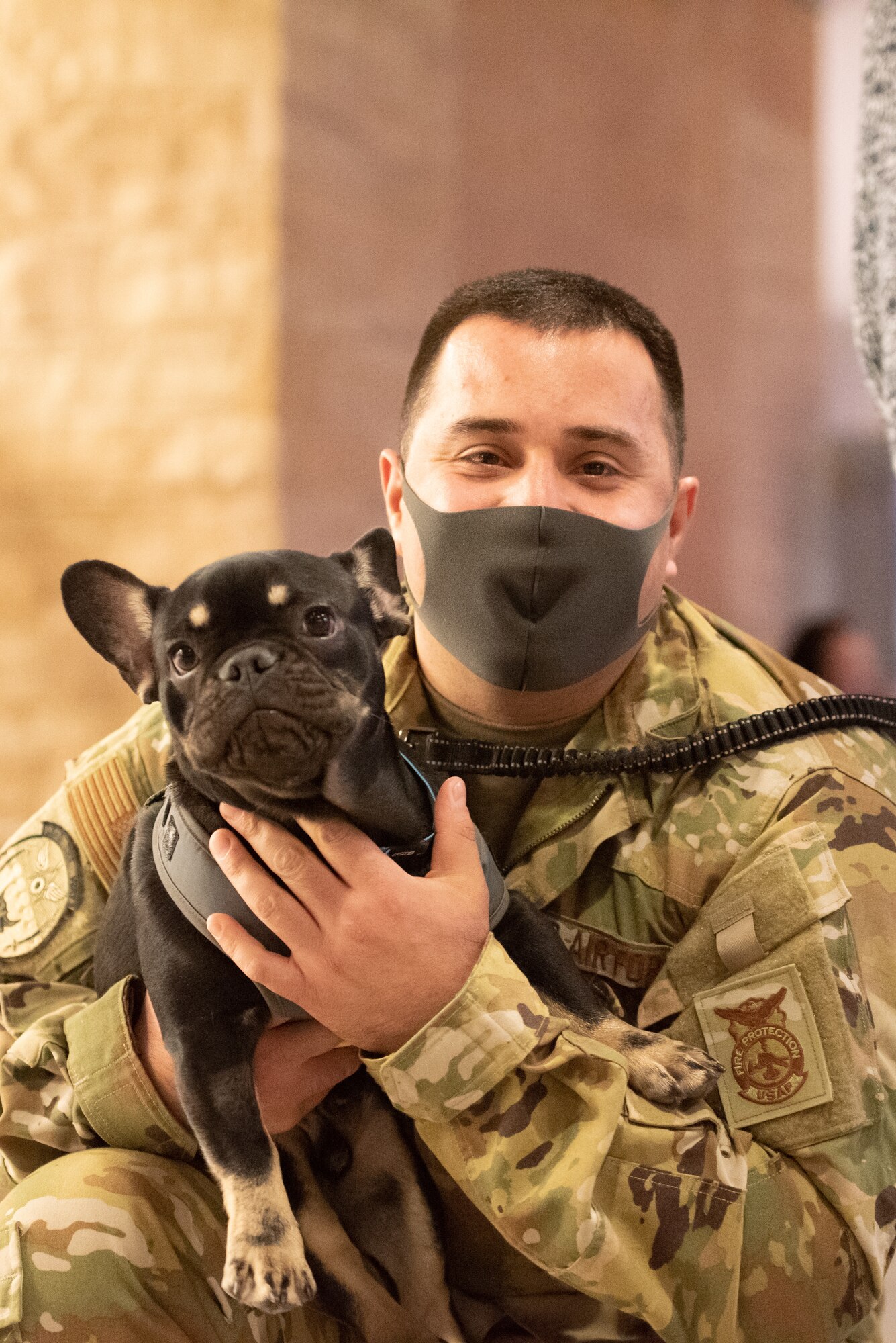 Friends and family welcome home Airmen after a deployment overseas