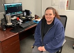 Amanda Foss, a material handler at DLA Aviation at Ogden on Hill Air Force Base, Ogden, Utah.