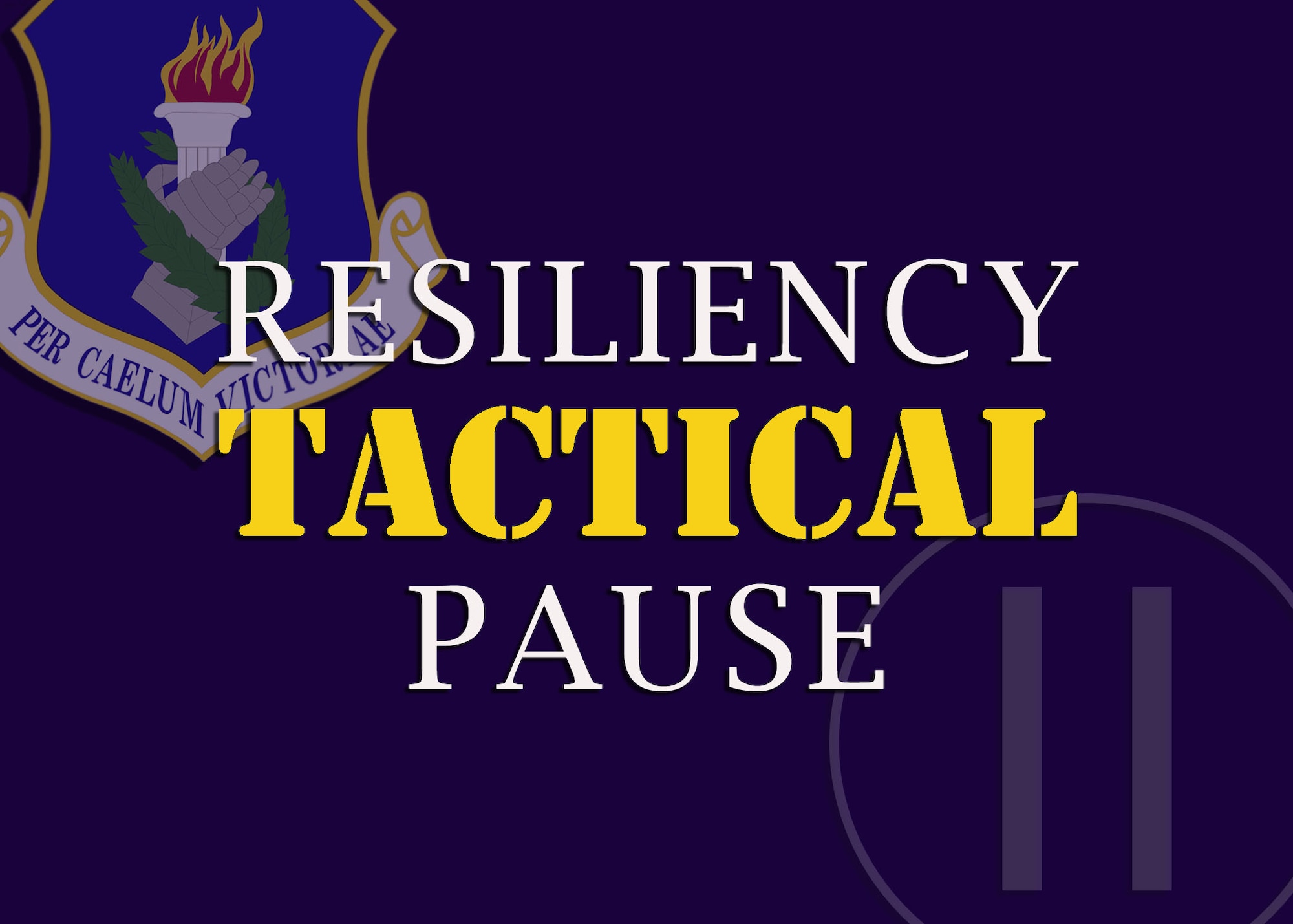 Resiliency Tactical Pause