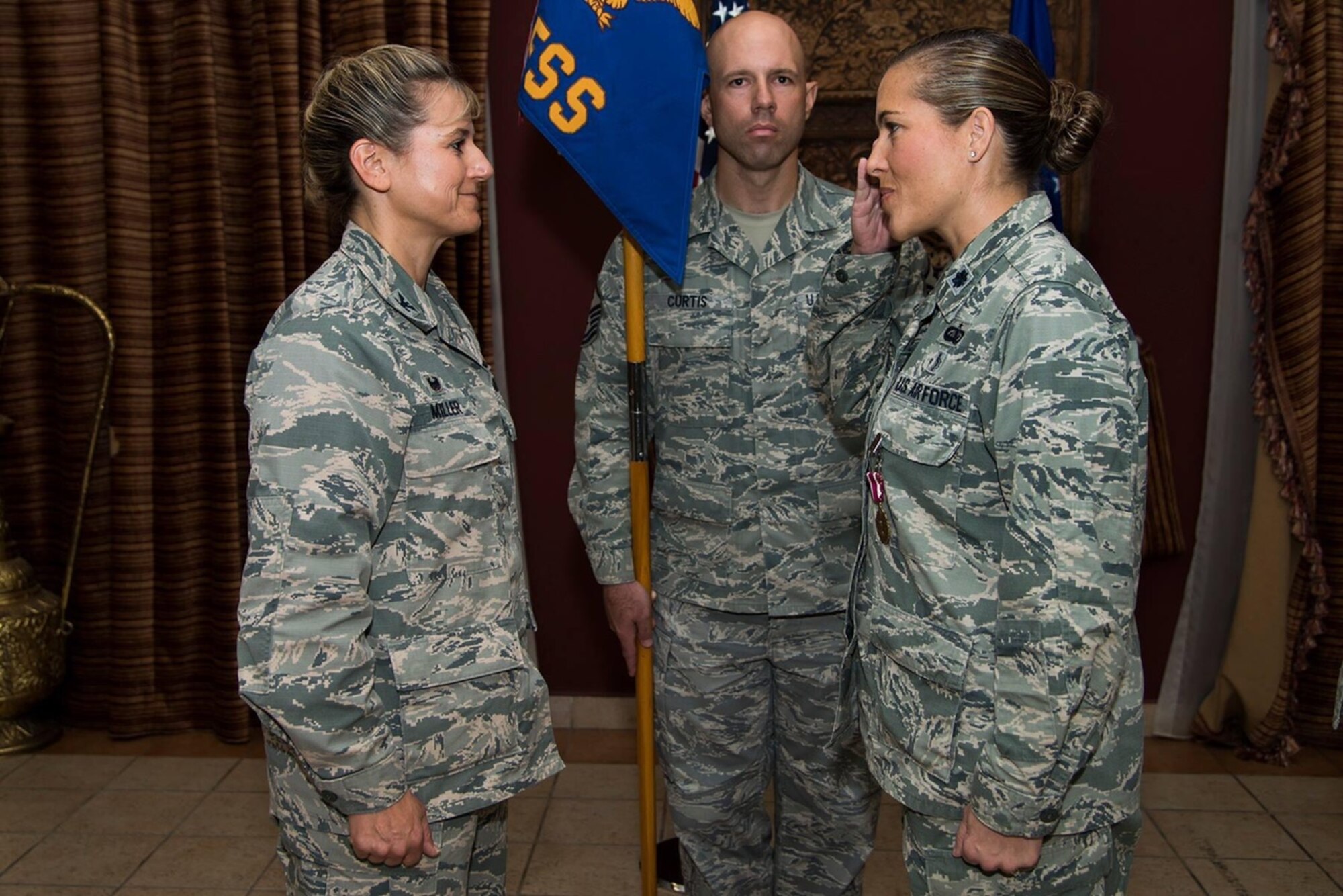 Lt. Col. (ret) Kim Boehm joined the Air Force in 1997 as a Registered Dietician in the Biomedical Services Corp. then cross-trained into Force Support. Throughout her career, she has received twenty different medals including the Bronze Star and the Defense Meritorious Service Medal.