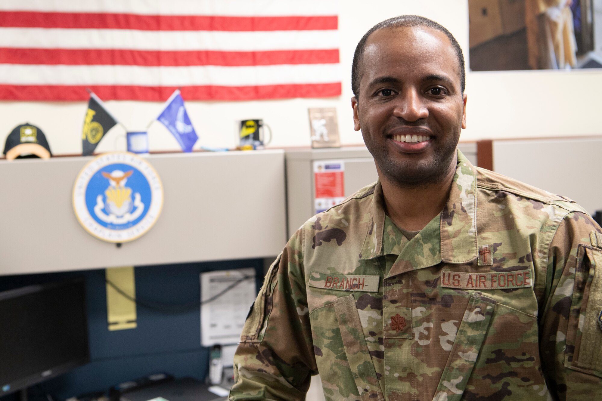 Reserve Citizen Airman Maj. Marcus L. Branch